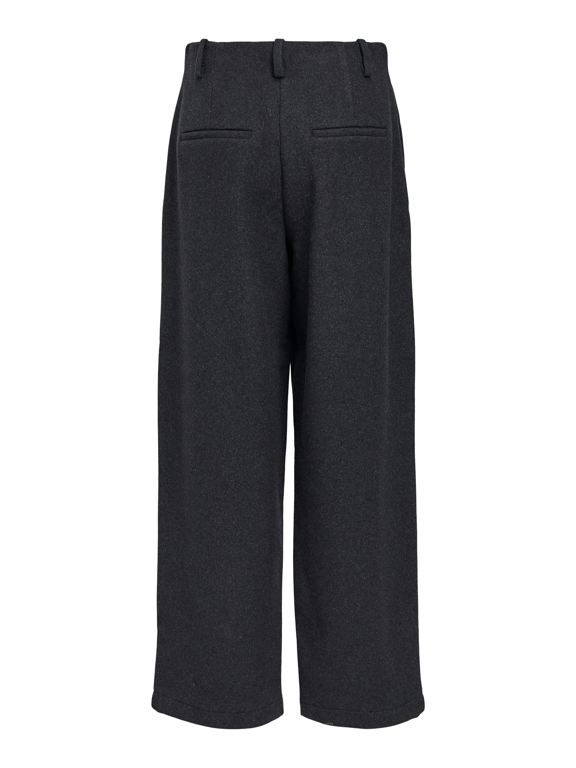 OBJECT Loosefit Kalhoty se sklady v pase 'Meghan' – šedá