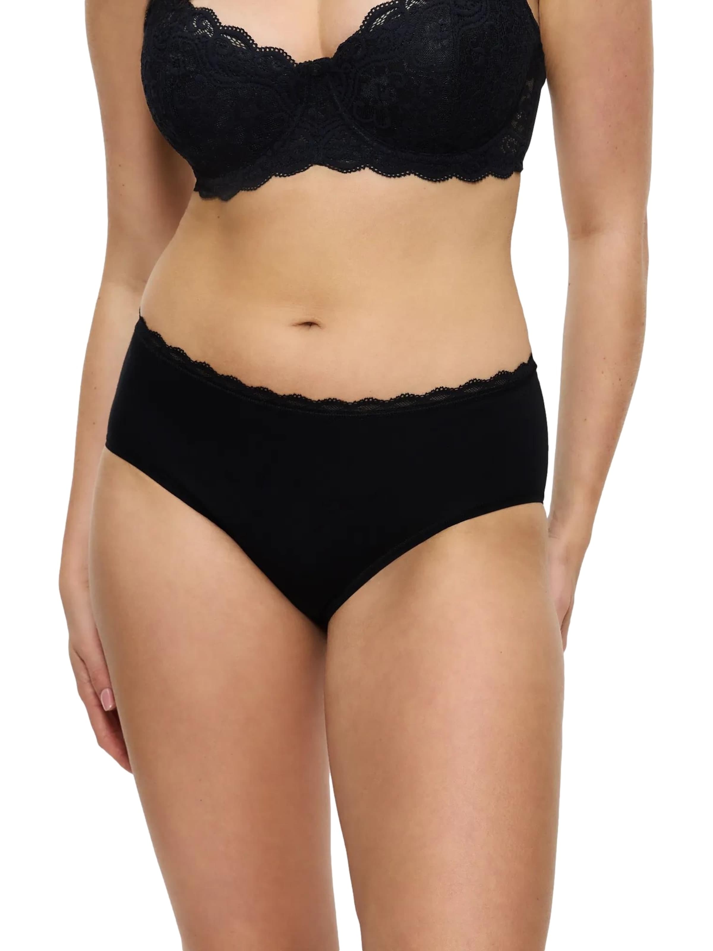 Slip 'Feel of Cotton' di TRIUMPH in nero