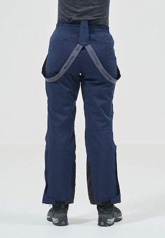 Whistler Regular Workout Pants 'YARRA' in Blue