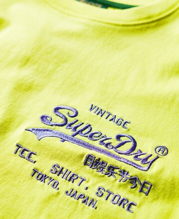 T-Shirt Superdry en jaune