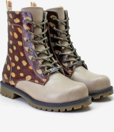 Goby Čizme sa vezicama 'Ankle Boots Goby MAT187' veličine 35 u bež, Pregled proizvoda