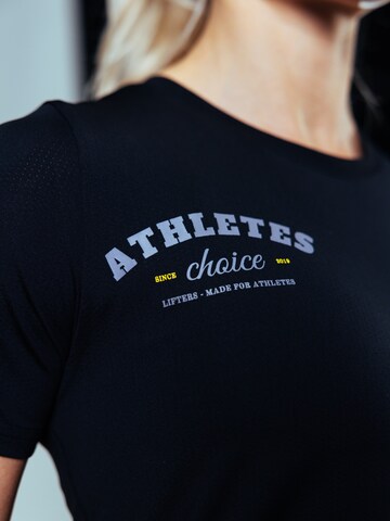 Lifters Funktionsshirt 'Hybrid Sport'‌‌‌‌‌‌‌‌ in Schwarz