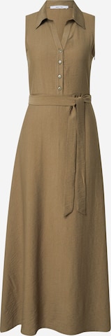 Robe-chemise 'Nicoletta' ABOUT YOU en vert : devant