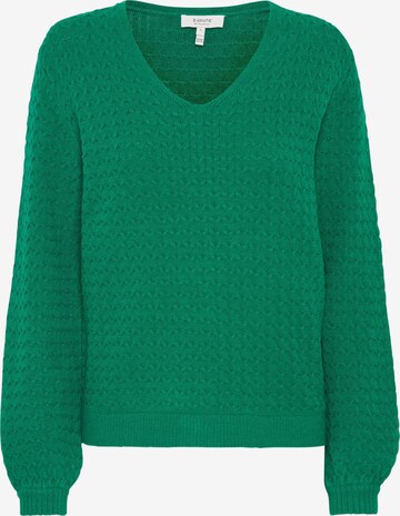 b.young Sweater ' Milo' in Green: front