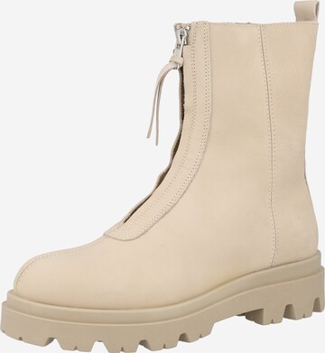 PAVEMENT Ankle Boots 'Evie' in Beige: front