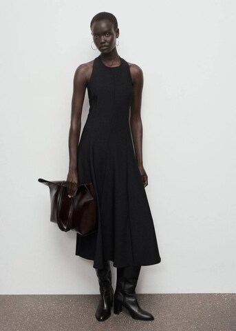 MANGO Abendkleid 'Pepli' in Schwarz