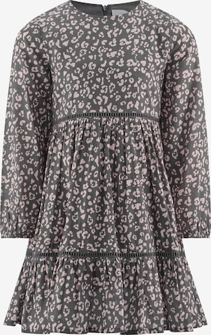 Robe happy girls en gris : devant