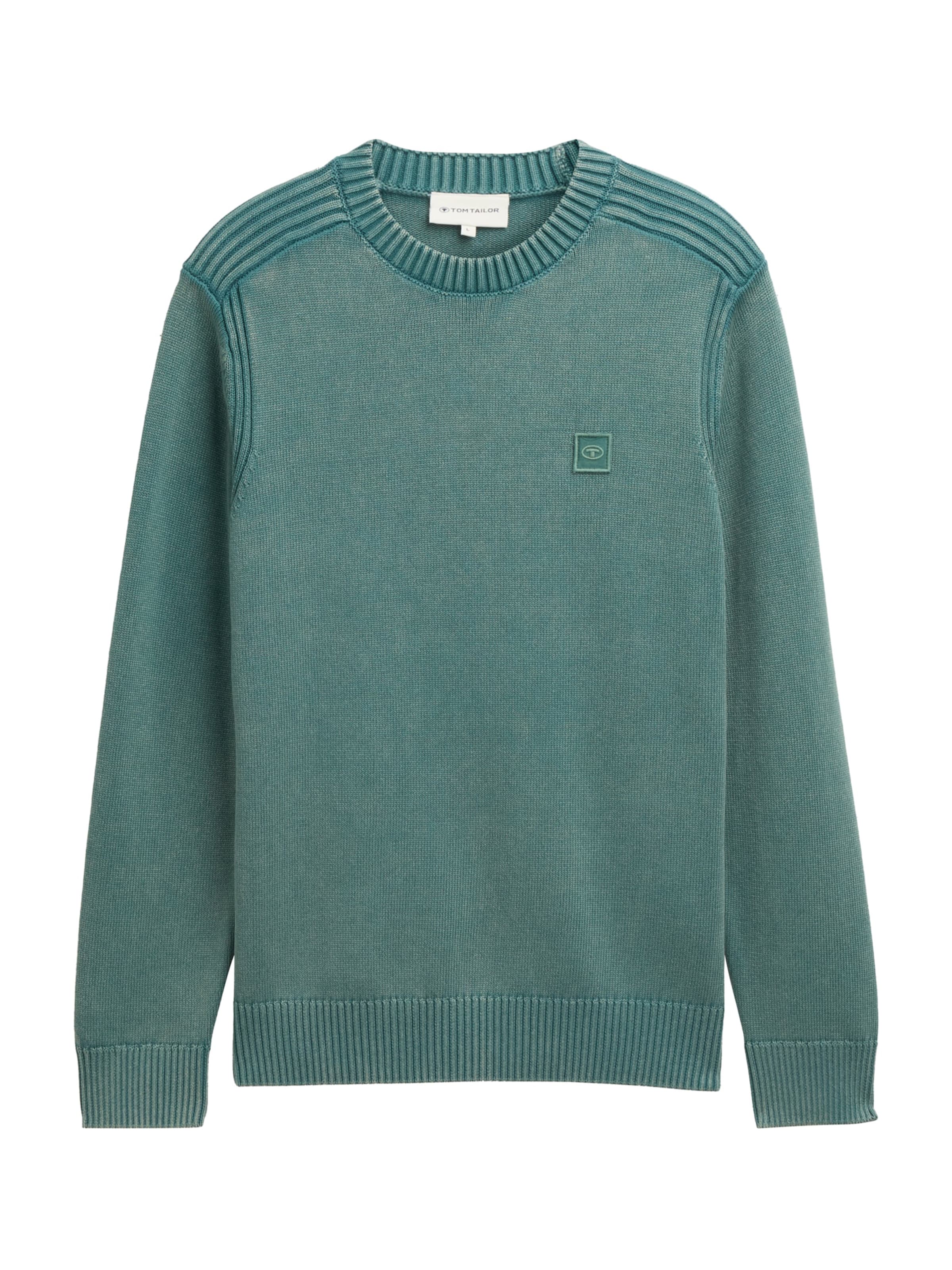 TOM TAILOR Pullover in Grün: Vorderseite