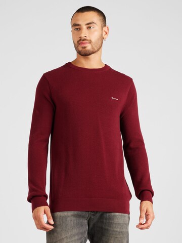 Pullover di GANT in rosso: frontale