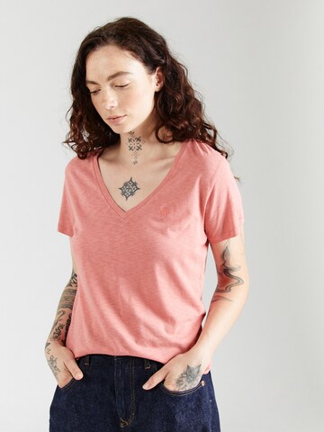 Superdry T-Shirt 'Studios' in Pink: Vorderseite