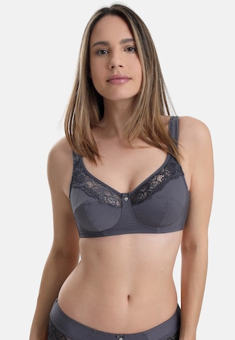 sassa T-shirt Bra 'INDIAN SUMMER' in Grey