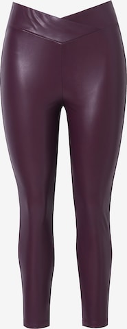 MIAMODA Skinny Hose in Lila: Vorderseite