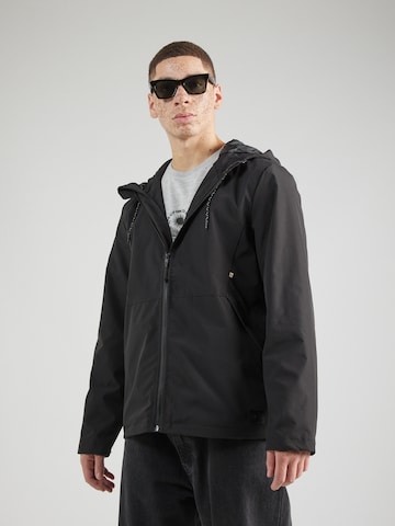 BLEND Демисезонная куртка в Черный: спереди