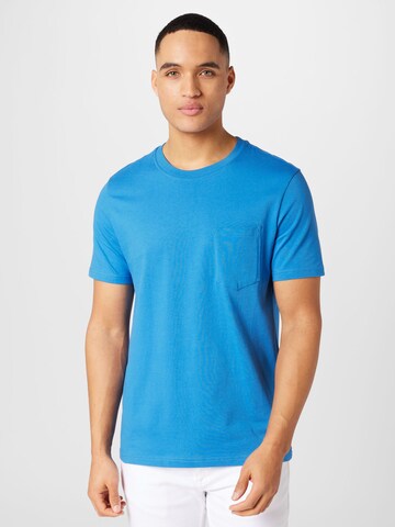 UNITED COLORS OF BENETTON Shirt in Blue: front