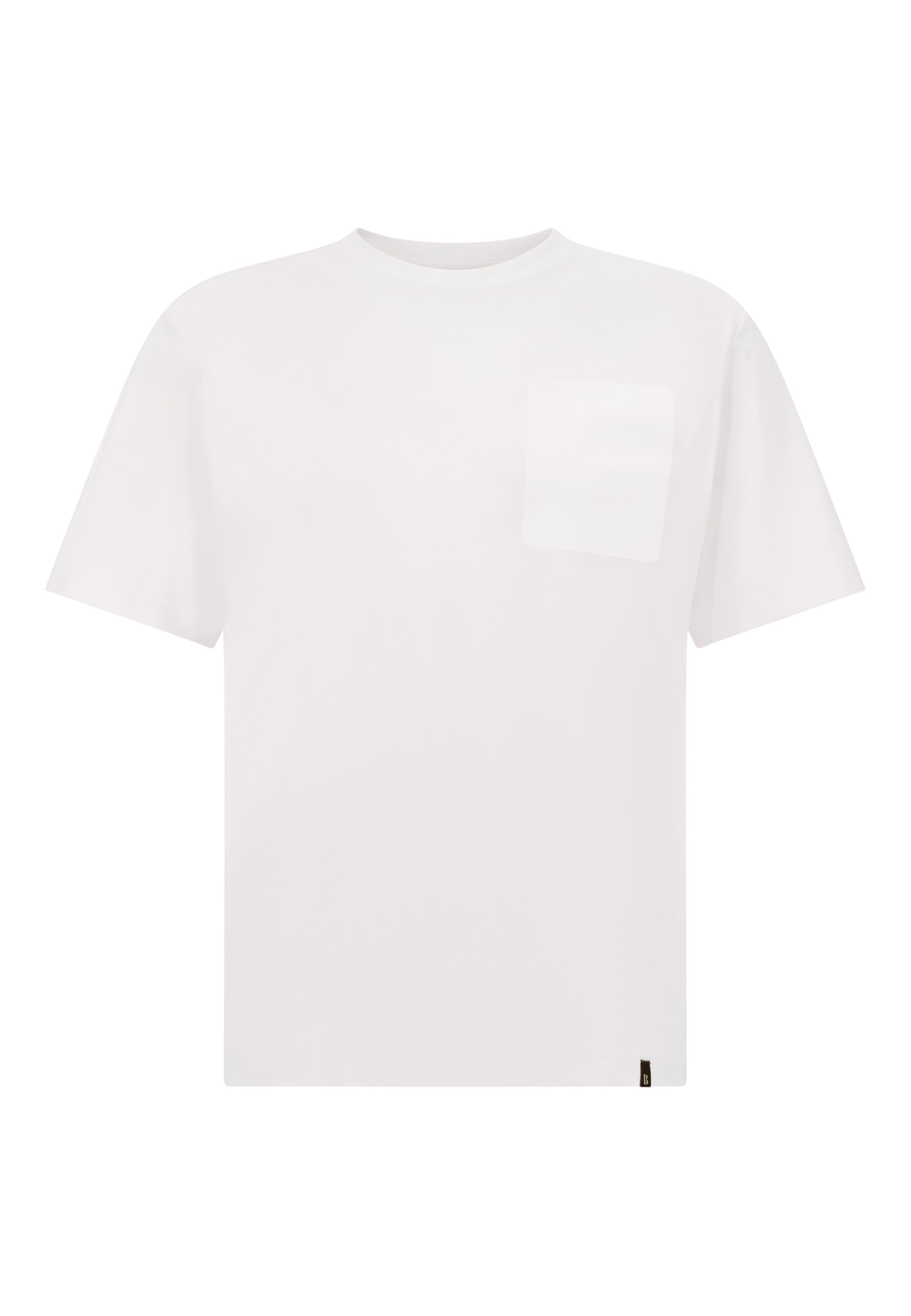 Maglietta 'Cool Jade' di Boggi Milano in bianco: frontale