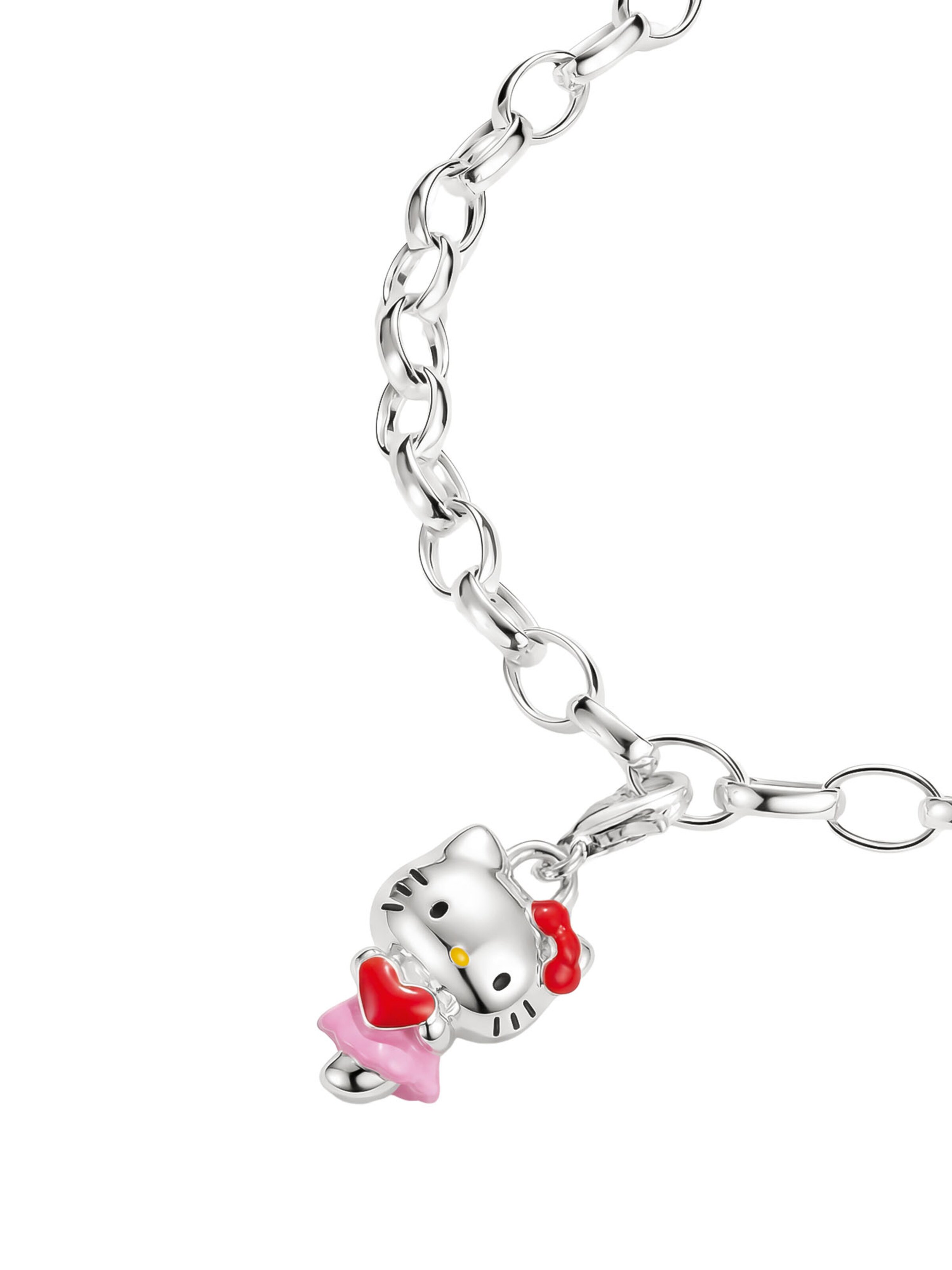 Thomas Sabo Hello Kitty Charm Herz – Original in Pink
