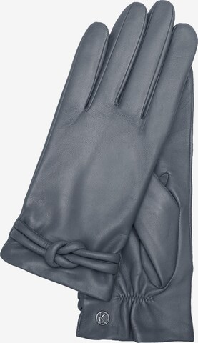 KESSLER Full Finger Gloves 'Olivia' in Grey: front