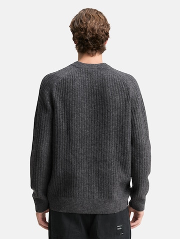 TOM TAILOR DENIM Pullover in Grau