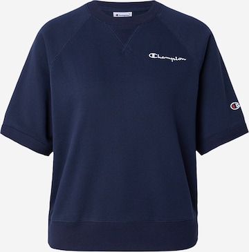 Champion Authentic Athletic Apparel Свитшот в Синий: спереди