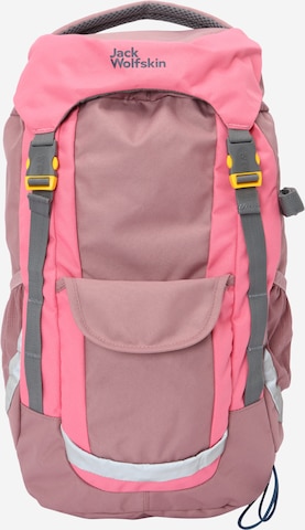 JACK WOLFSKIN Sports Backpack 'Kids Explorer 20' in Pink: front