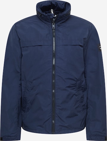ECOALF Between-Season Jacket 'BENIALF' in Blue: front