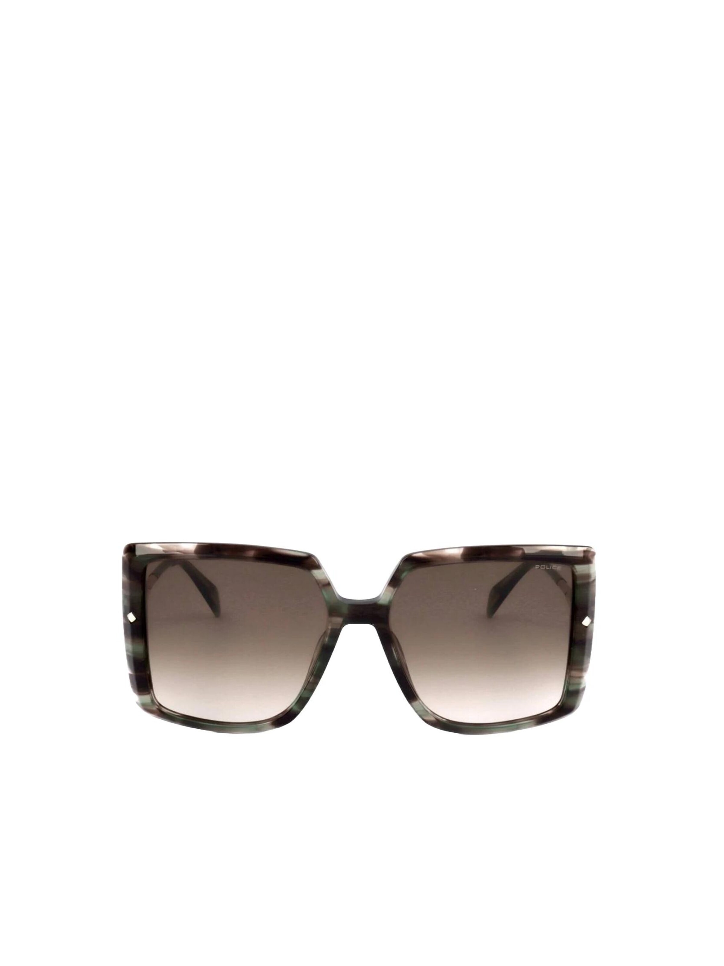 POLICE Sunglasses 'SPLL96' in Brown: front