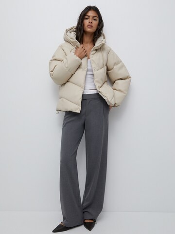 Pull&Bear Prechodná bunda - Béžová