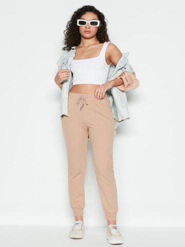 C&City Tapered Pants in Beige