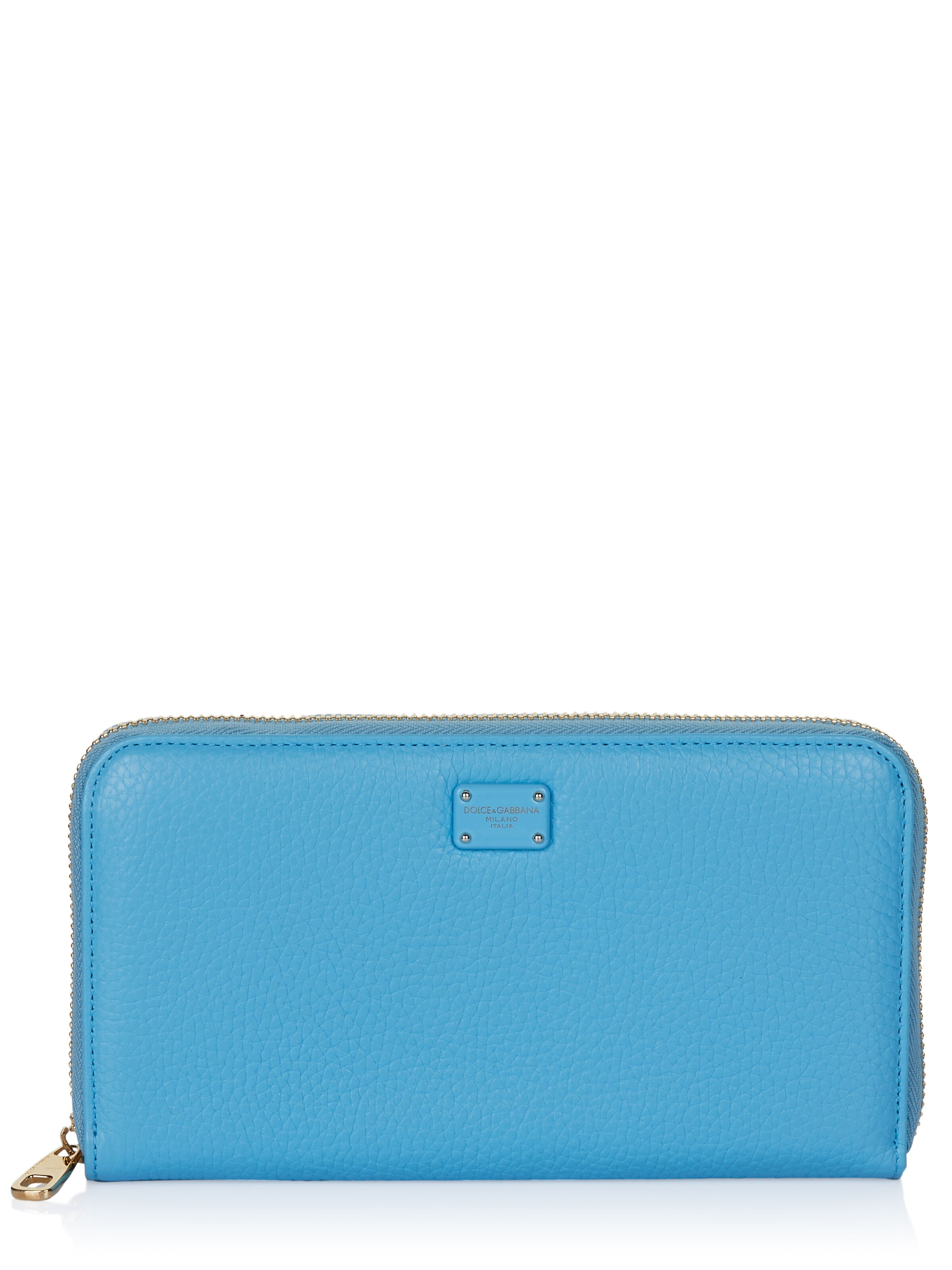 DOLCE & GABBANA Portemonnaie‌‌‌‌‌‌ in Blau: Vorderseite