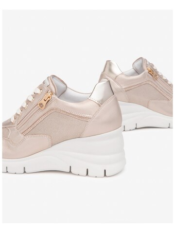 Nero Giardini Platform trainers in Gold