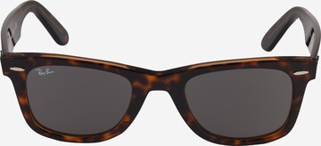 Ray-Ban - Óculos de sol 'Wayfarer' em castanho