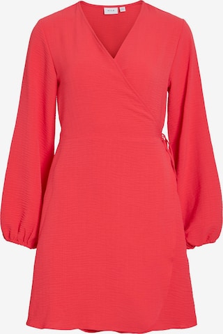 VILA Jurk 'VILovie' in Rood: voorkant