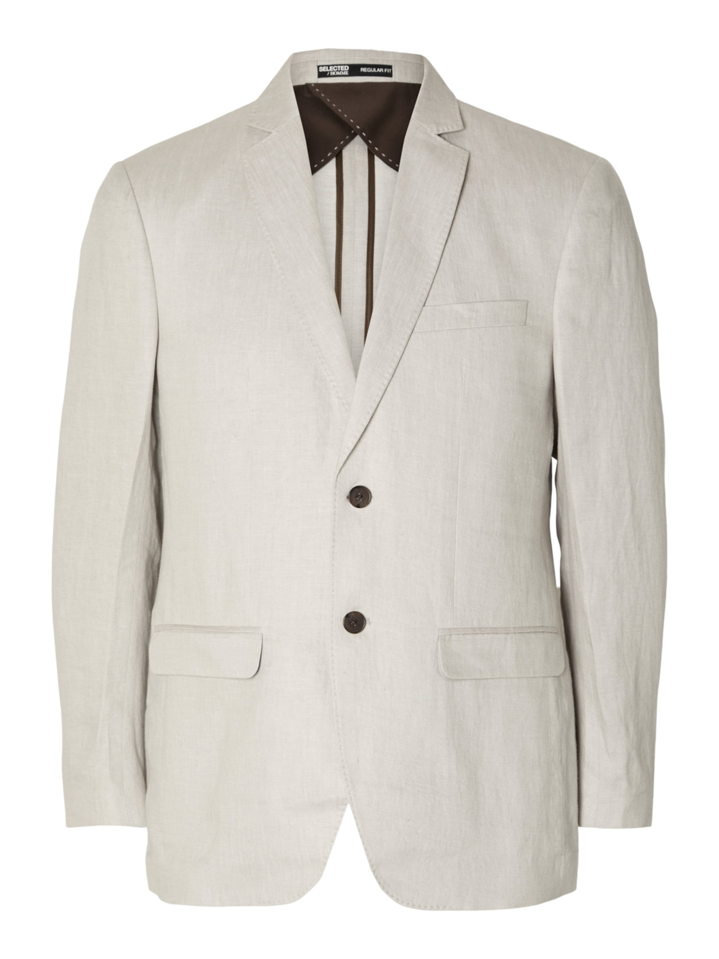 SELECTED Regularny krój Pintsak w kolorze beżowy: przód