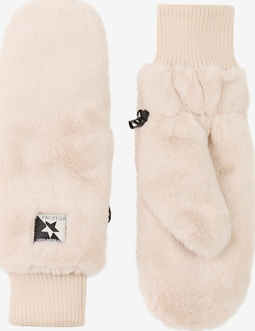 Gants de sport 'PRTPyriet' PROTEST en blanc : devant