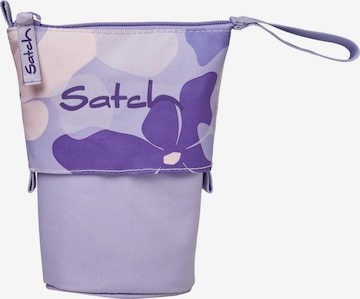 Satch Tasche 'Federmäppchen Pencil Slider' in Lila: Vorderseite