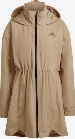 ADIDAS SPORTSWEAR Outdoor Jacket 'Traveer' in Beige