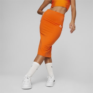 PUMA Rok in Oranje: voorkant