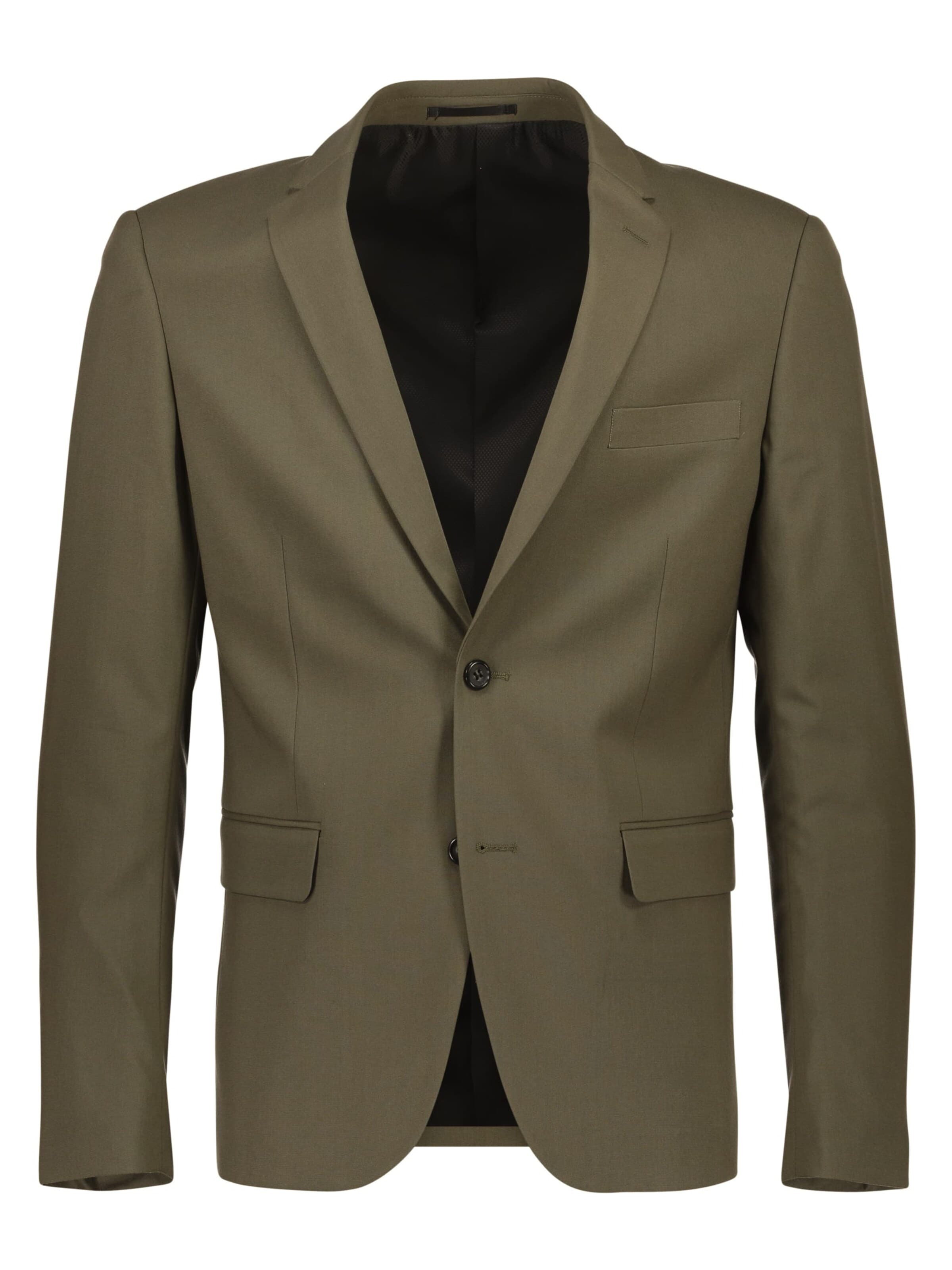 Lindbergh Slimfit Puku värissä vihreä