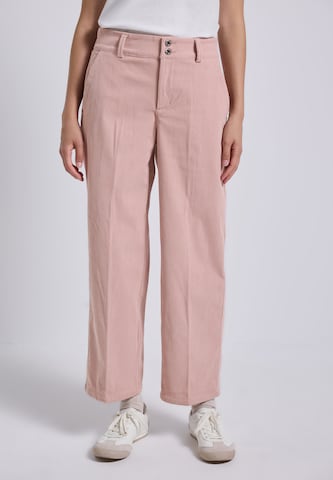 Street One Studio Regular Pants in Pink: front