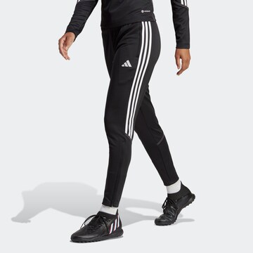 ADIDAS PERFORMANCE Slim fit Sports trousers 'Tiro 23 Club' in Black: front