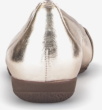 GABOR Ballet Flats in Gold