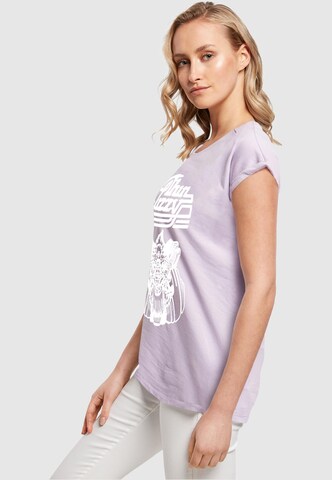 T-shirt 'Thin Lizzy - Rocker' Merchcode en violet