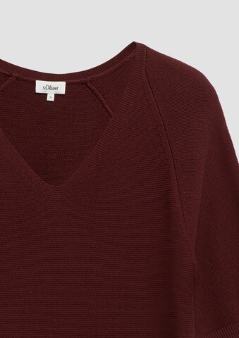 s.Oliver Pullover in Rot