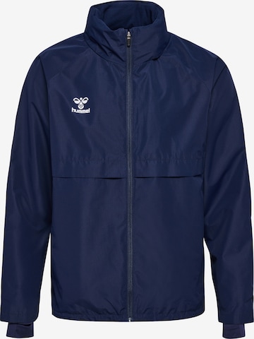 Hummel Athletic Jacket in Blue: front