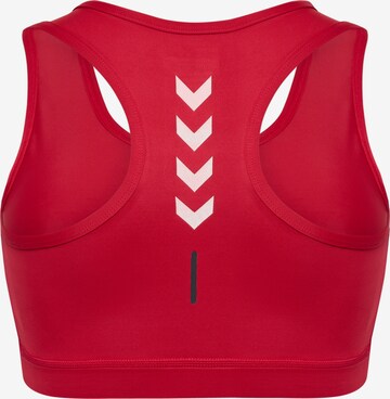 Hummel Bustier Sports-BH i rød