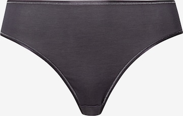 Slip ' Cotton Seamless ' Hanro en gris : devant