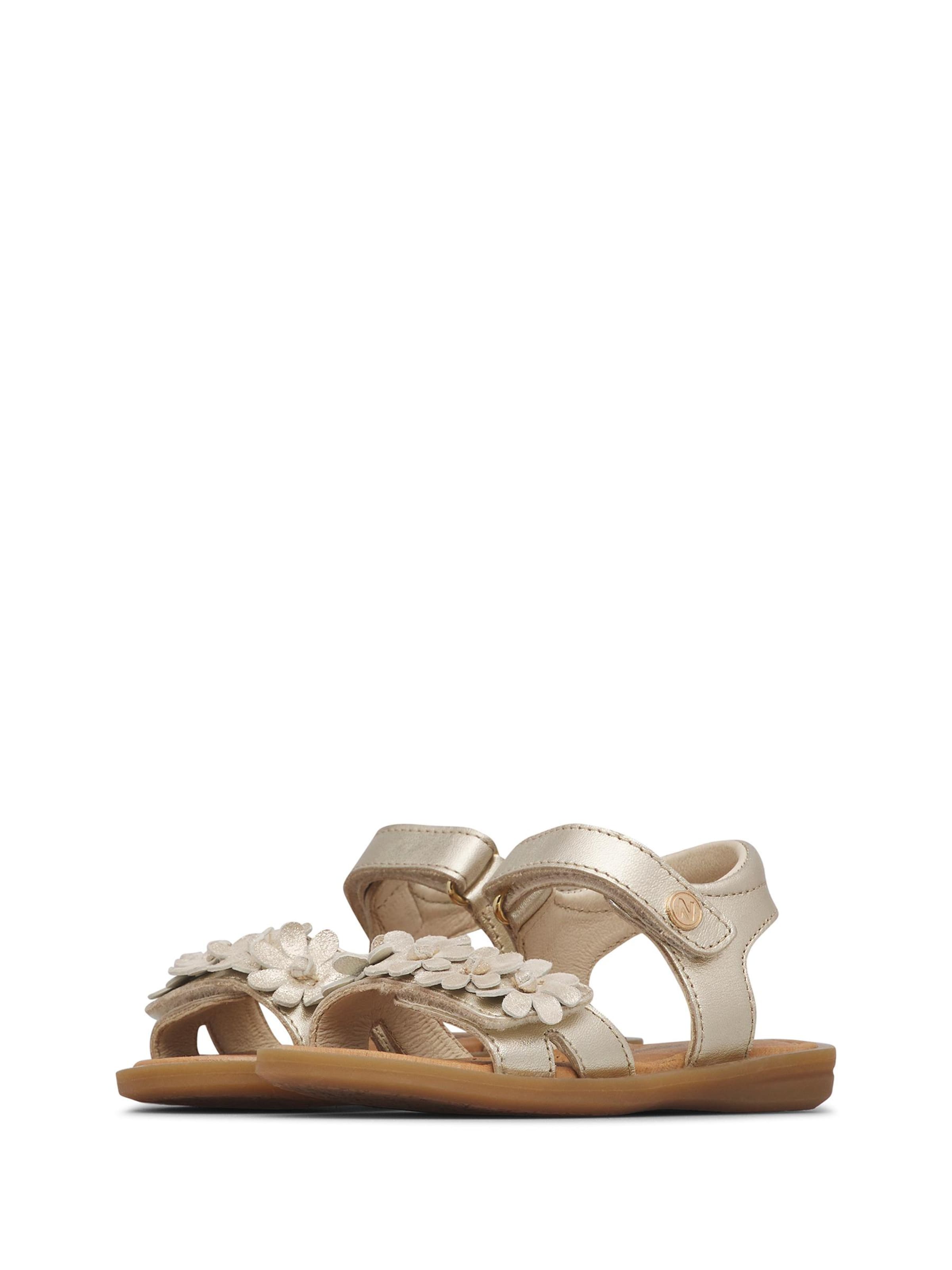 NATURINO Sandalen 'NINDY' in Goud