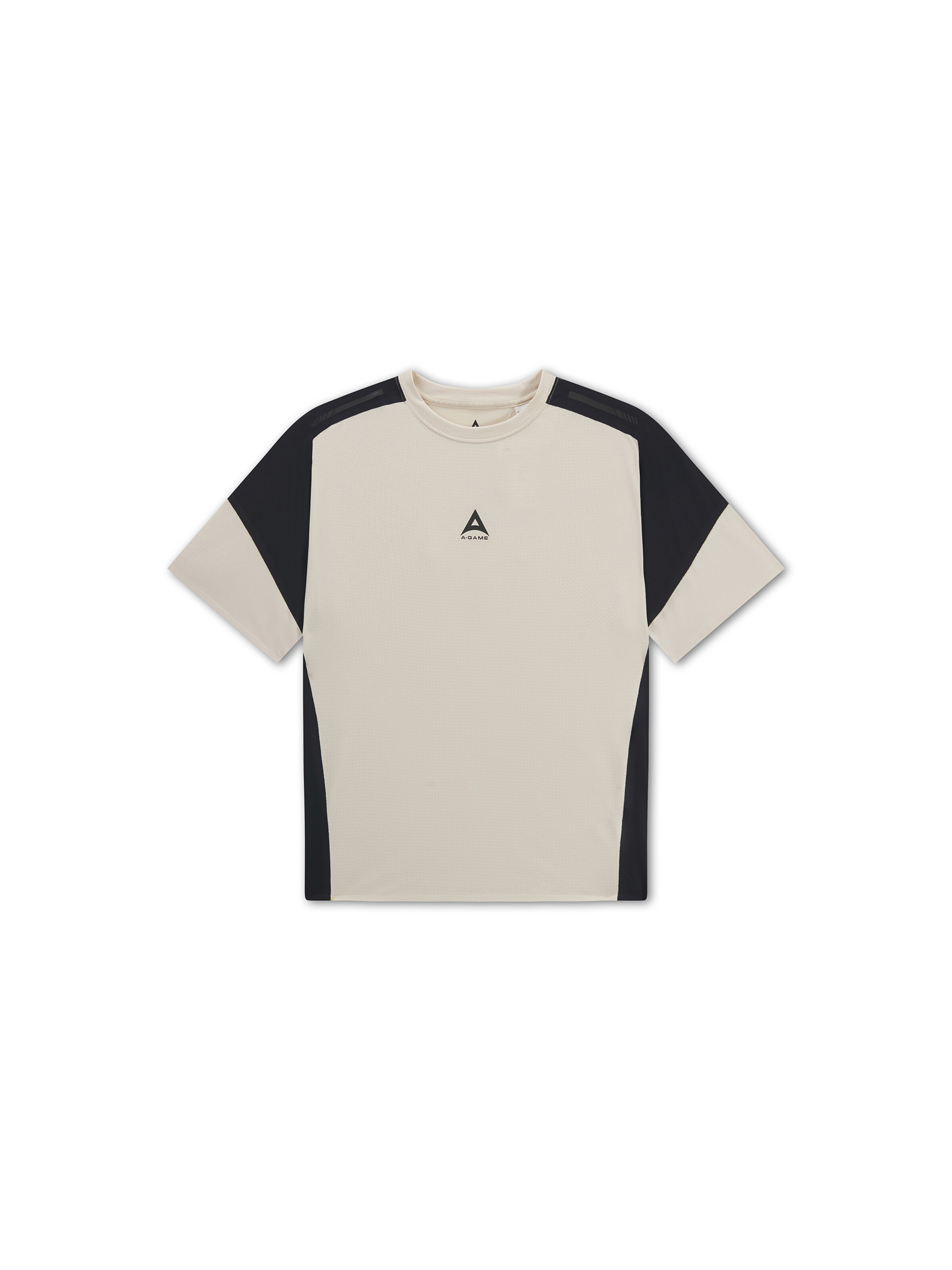 A-Game - Camiseta funcional en beige: frente