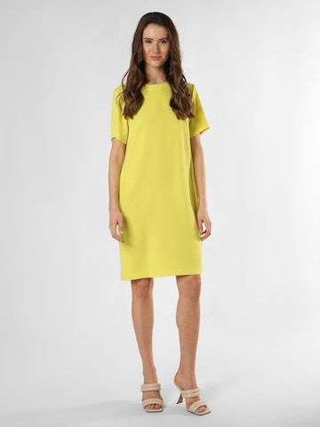 BOSS Black Dress ' Dagana ' in Yellow: front