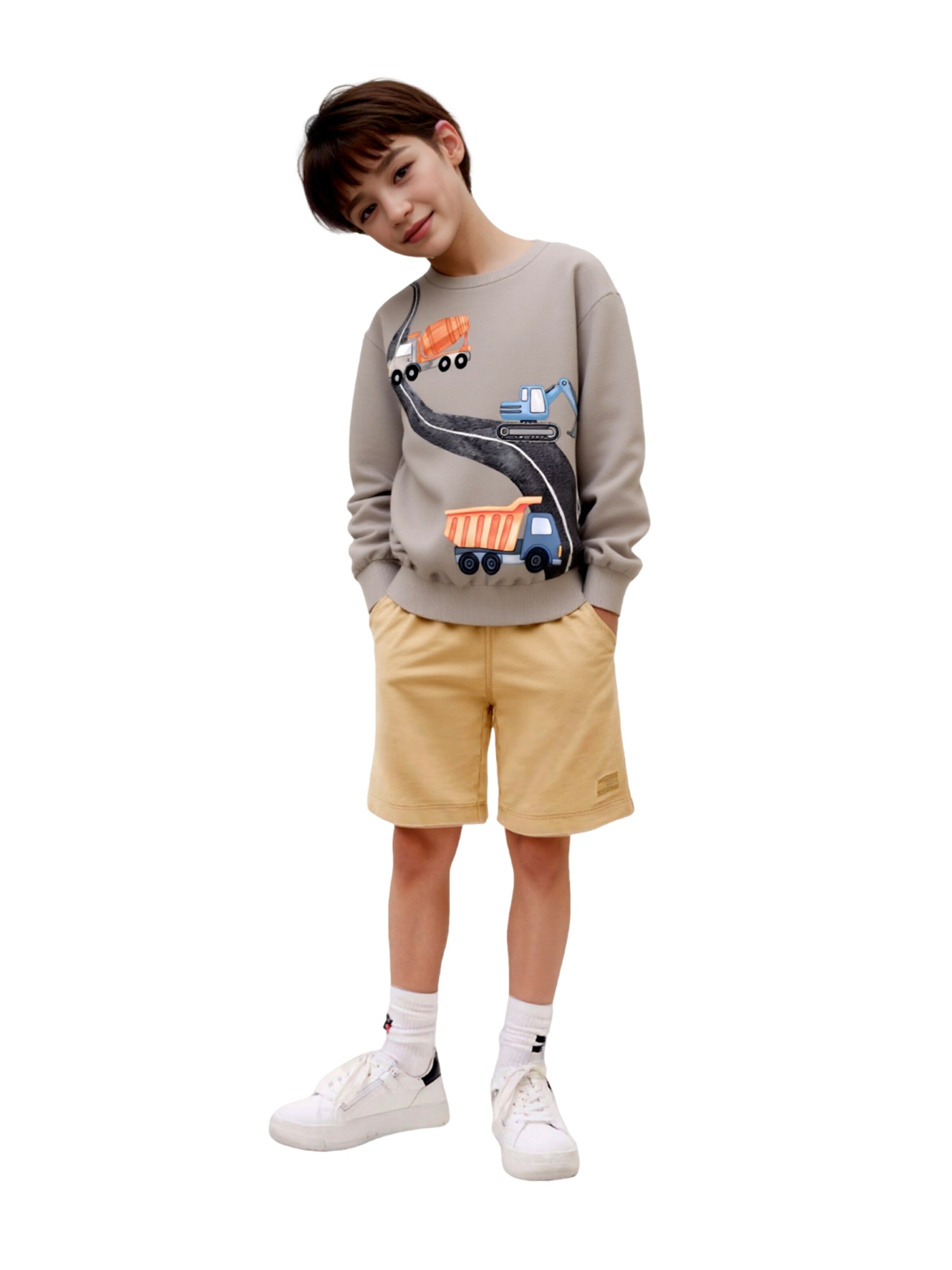 Sweat 'Jaso' NAME IT en gris